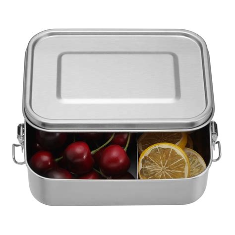 stainless steel box with lid 5 x5|Stainless steel Food Storage Containers .